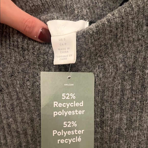 NWT Knit Grey Midi Skirt - Picture 2 of 3